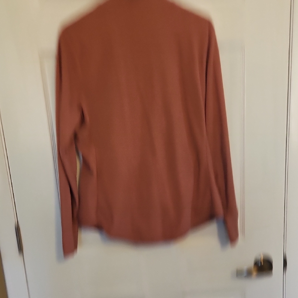 Rust Zip-Up Jacket - Picture 3 of 3
